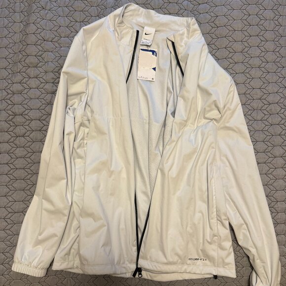 Nike Other - Nike Storm-FIT Golf Wind Jacket White/Black NWT XL